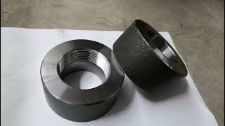 half coupling stainless steel or steel flexible connection thread Female thread High-pressure