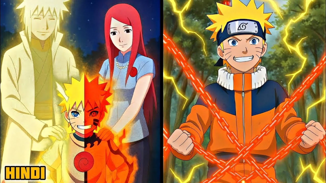 What If Minato And Kushina Were Sealed Inside Naruto? | Naruto in Hindi