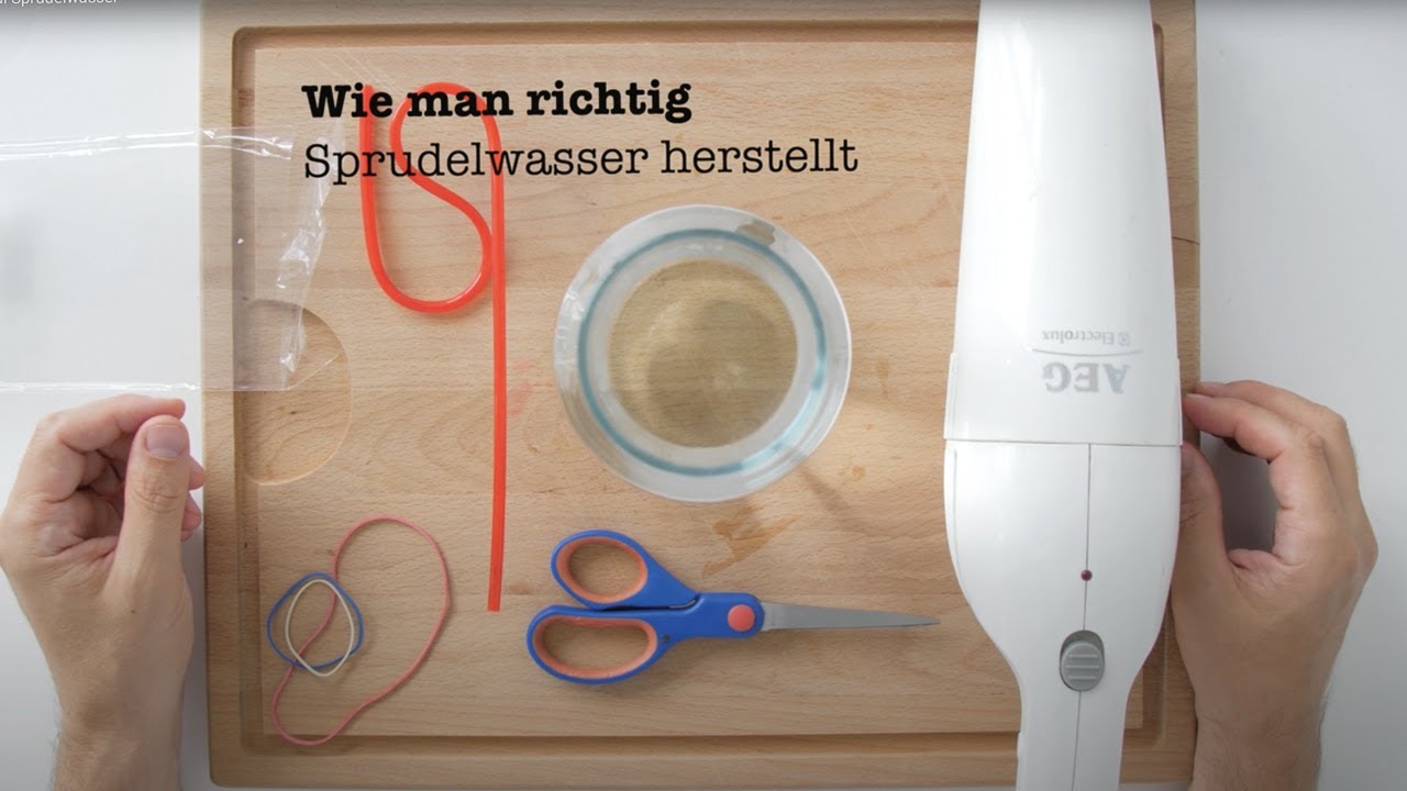 wie man richtig... SPRUDELWASSER SELBT HERSTELLT (Lifehack)