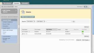 BbLearn: Making Dropped Students Unavailable