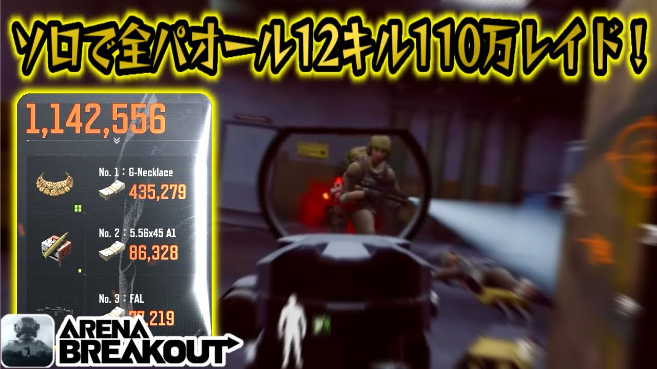 テレビ局solo 12kills 115万レイドがうますぎたww