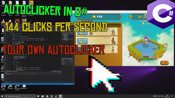 How to make your own c# autoclicker!