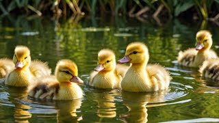 Funny Ducklings Ducks Pig Kitten And Dog 🐶🦆🐣❤️