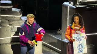 Two Strangers Carry a Cake Across New York on Broadway Curtain Call and Exit Music March 2026