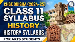 lClass 11 History Syllabus 2026 | CHSE Odisha Plus Two 1st Year Arts | Prithibi Itihas