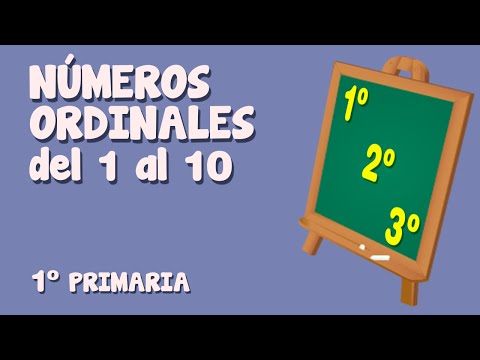 Vídeo: Quin és el nombre ordinal de 9?