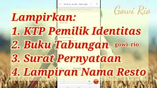 HOW TO CREATE AN AFFIDAVIT | GOFOOD | GRABFOOD | GOBIZ | GOPAY | OVO | GOJEK