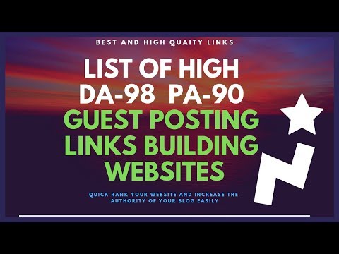 Guest Post Website High DA PA Backlink