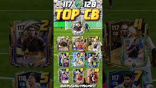 TOP 10 CB Meta Atual 🛡️🔥Os melhores zagueiros da meta no FC Mobile! ⚽🔥#fcmobile #fifamobile #shorts