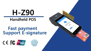 TOTALPOS H-Z90 5.0 Inch EMV PCI PBOC Mobile Handheld Android Payment POS Terminal With Printer