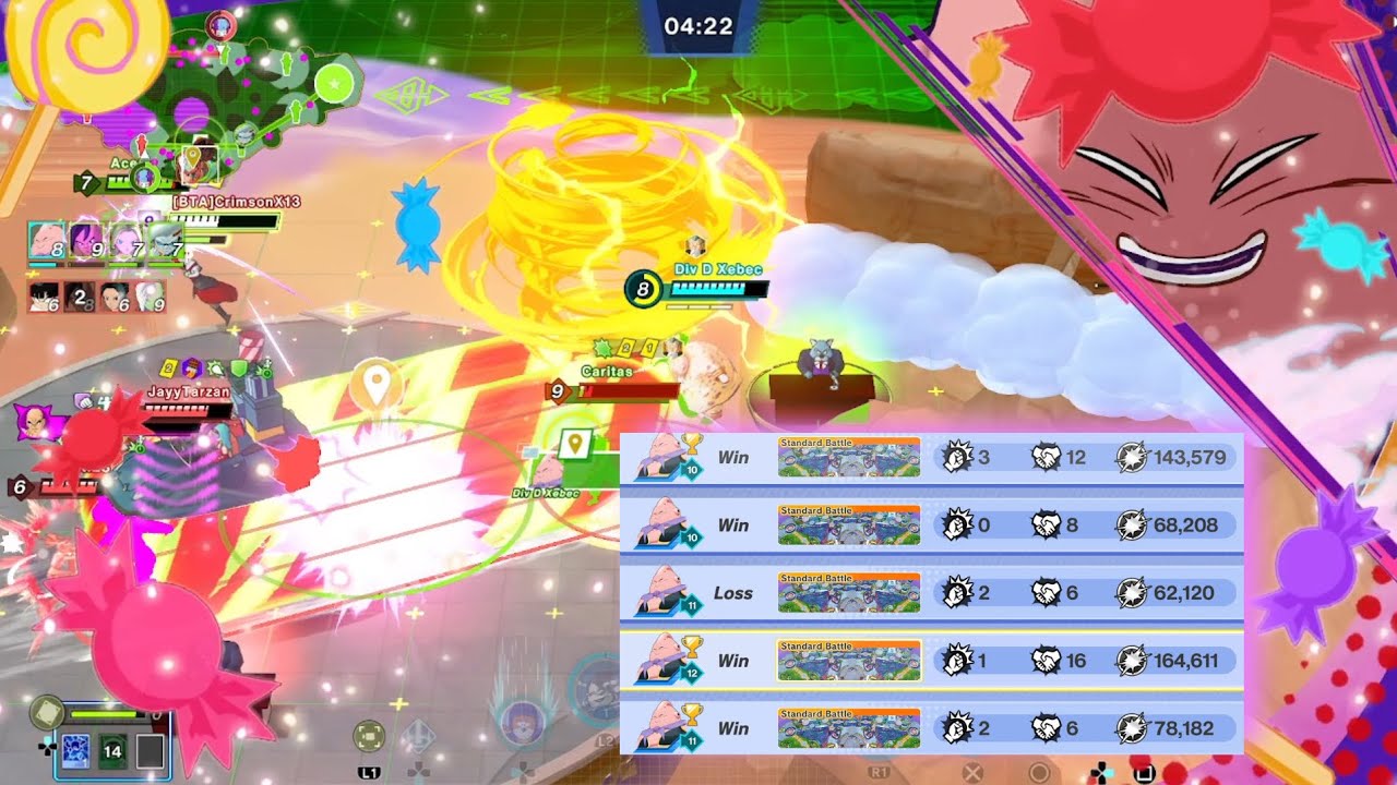 This is How To Solo Carry As Buu  | Dragonball Gekishin Squadra