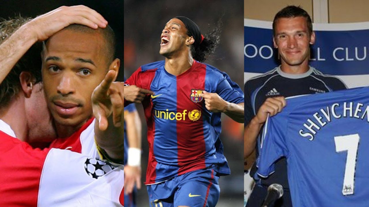 Veja os 10 jogadores mais valiosos do mundo em 2006 YouTube Veja os 10 jogadores mais valiosos do mundo em 2006 YouTube