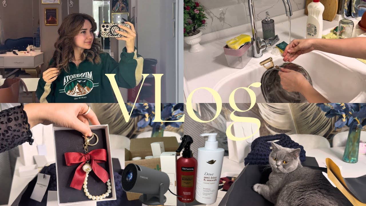 Yeni evdə ilk günlər ❤️ Aziza Majidova VLOG