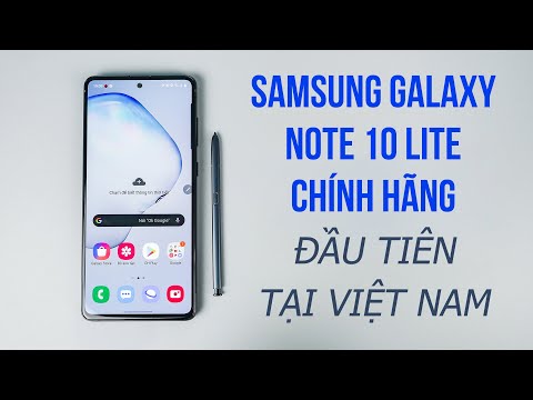 Video Trên tay Samsung Galaxy Note 10 Lite CHÍNH HÃNG đầu... - youtube