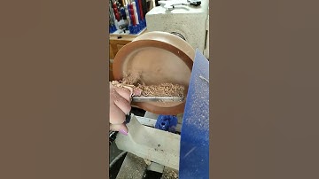 Using a Carbide Scraper to Turn the Bottom on a Cherry Lidded Bowl | Woodturning Tips
