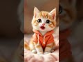 &ldquo;Deer-Toned Days &ndash; Hoodie Kitty with Charm&rdquo; #hoodiekitten #orangefurbaby #shikairo #cozycatvibes