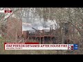 One person detained after house fire in Wilson County, TN
