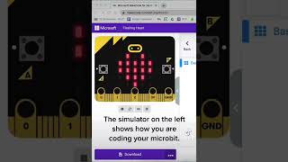 Microbit Flashing Hearts