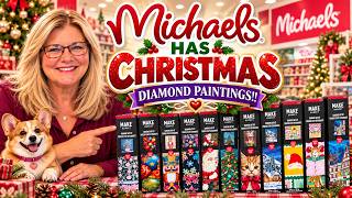 Michael's Has Christmas Diamond Paintings | New Holiday Finds