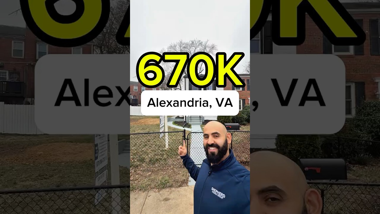 $660K | ALEXANDRIA, VA | WANNA SEE IT IN PERSON? CHECK OUT MY CHANNEL TO GET IN TOUCH ☝️