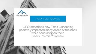 Peak Consulting LLC - Aaron Testimonial