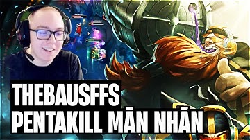 THEBAUSFFS THỬ BUILD MỚI  GẶT PENTAKILL VỚI GRAGAS TRONG BUỔI ĐẤU TẬP CÙNG LOSRATONES