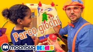 Parco giochi al coperto Whiz Kidz | BLIPPI per bambini | Moonbug Kids - Cartoni Animati