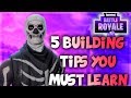 5 BUILDING TIPS YOU MUST LEARN TO BECOME A SMARTER PLAYER 5 BUILDING TIPS YOU MUST LEARN TO BECOME A SMARTER PLAYER
