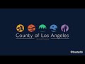 Tracking the spread of COVID-19 in LA County