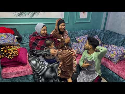 لما اكون قاعده عند اخويا يومين 