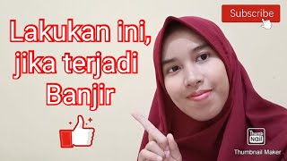 SIMULASI SAAT MENGHADAPI BANJIR - PLH KELAS 3 SD
