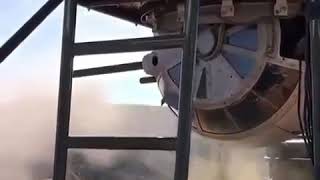 B-17 Flying Fortress Ball Turret Gunner reconstruction