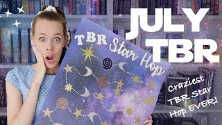 The CRAZIEST TBR Star Hop EVER! ✨ My out-of-control July TBR