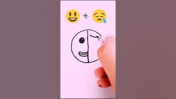 Hot🔥+ Cold❄ || Emoji Mixing Satisfying Art #creativeart #satisfying