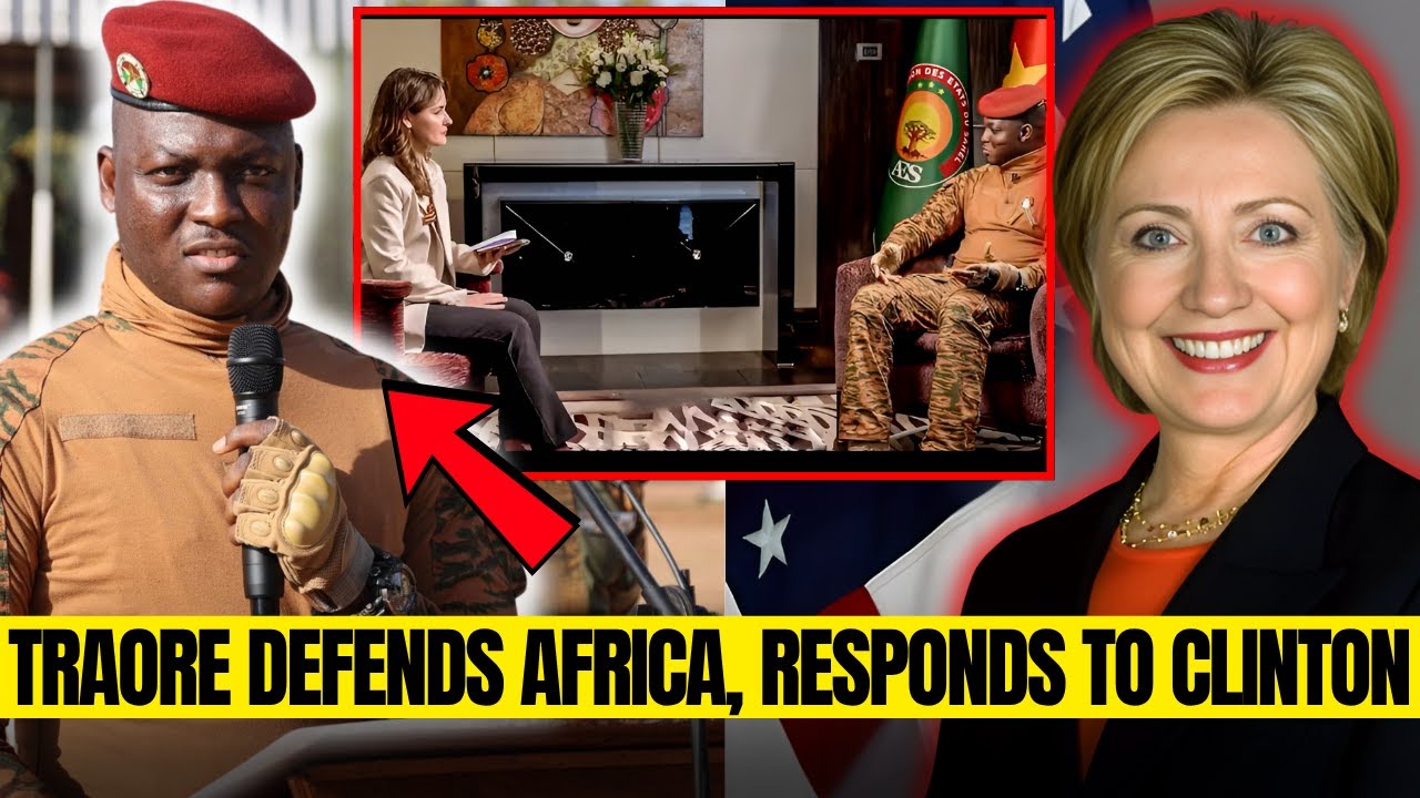 Hillary Clinton's humiliates Ibrahim Traoré: President's Response Will Leave You Speechless!"