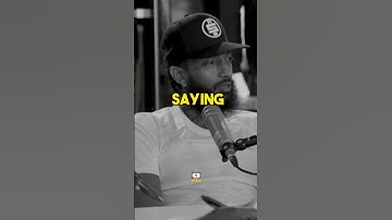 "Be honest and stay in your lane" - #NipseyHussle