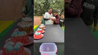 Amazing ball roll and cake win family challenge #shorts #game screenshot 4