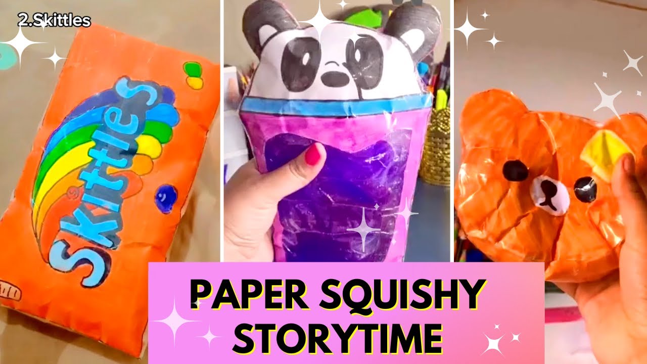 🛠🌈 Paper Squishy Tiktok Compilation (Storytime, Tutorial, ASRM and