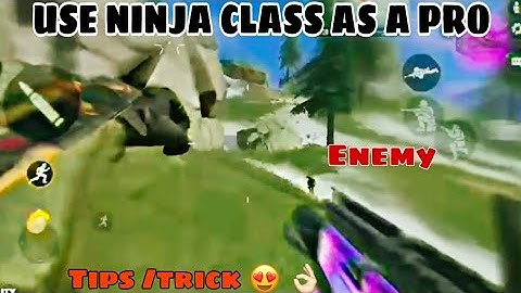 Using NINJA Class like a PRO (Tips/Tricks) - Call of Duty Mobile