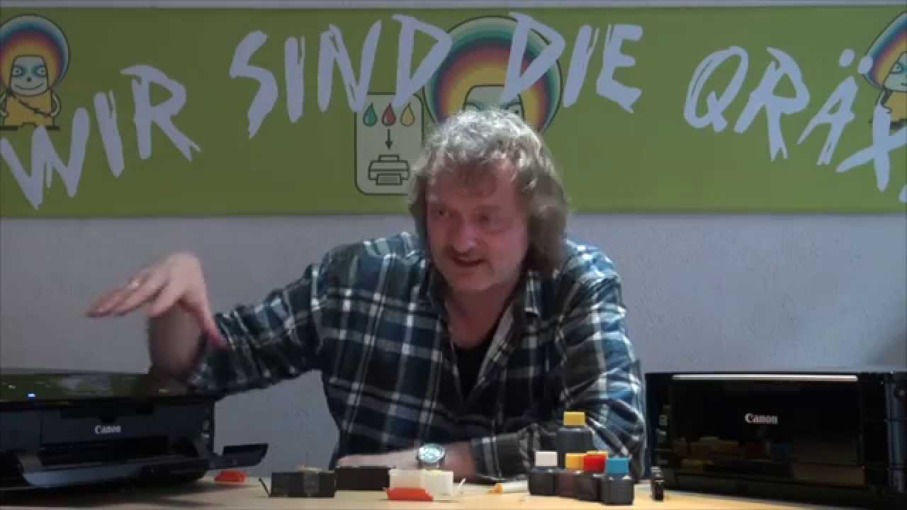Canon Pgi 550 Cli 551 Pgi 570 Cli 571 Pgi 580 Cli 581 Nachfullen Youtube