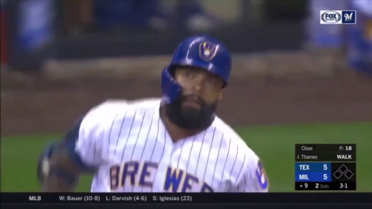ERIC THAMES WALKS IT OFF