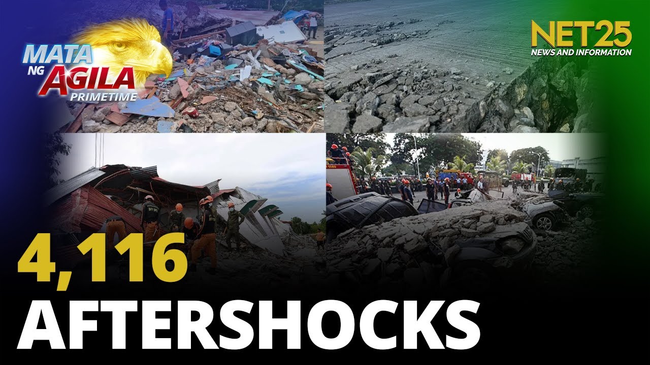 4,116 aftershocks naitala sa Cebu