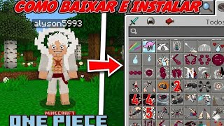Como baixar mod de one piece pra celular 