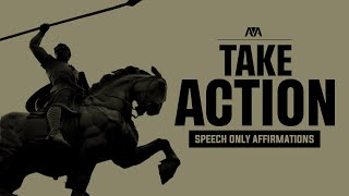 TAKE ACTION Affirmations - No Music - Theta Binaural