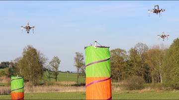 Bio-inspired compact swarms of MAVs without communication and external localization