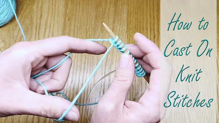 How to Start Your Knitting - The Long-Tail Cast On for Beginners