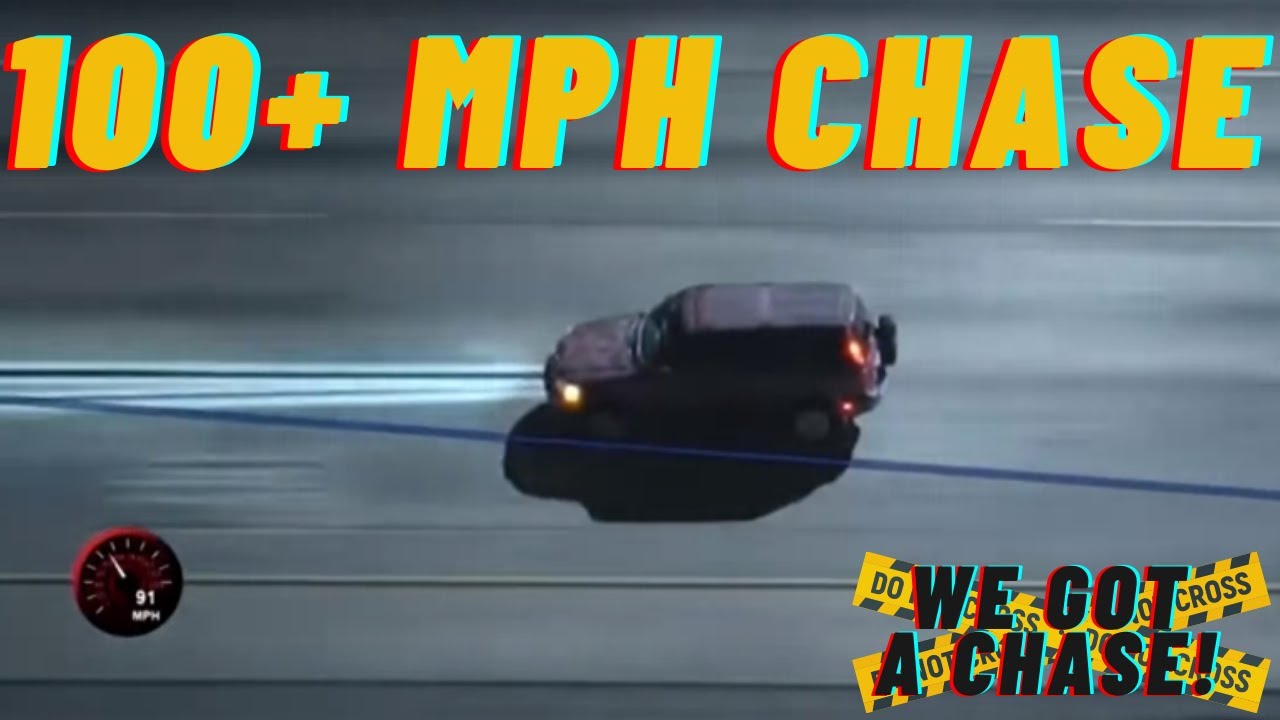 HIGH SPEED POLICE CHASE OF A STOLEN VEHICLE | WE GOT A CHASE - YouTube