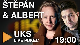 Štěpán Kozub a Albert Čuba U Kulatého stolu | UKS Live pokec