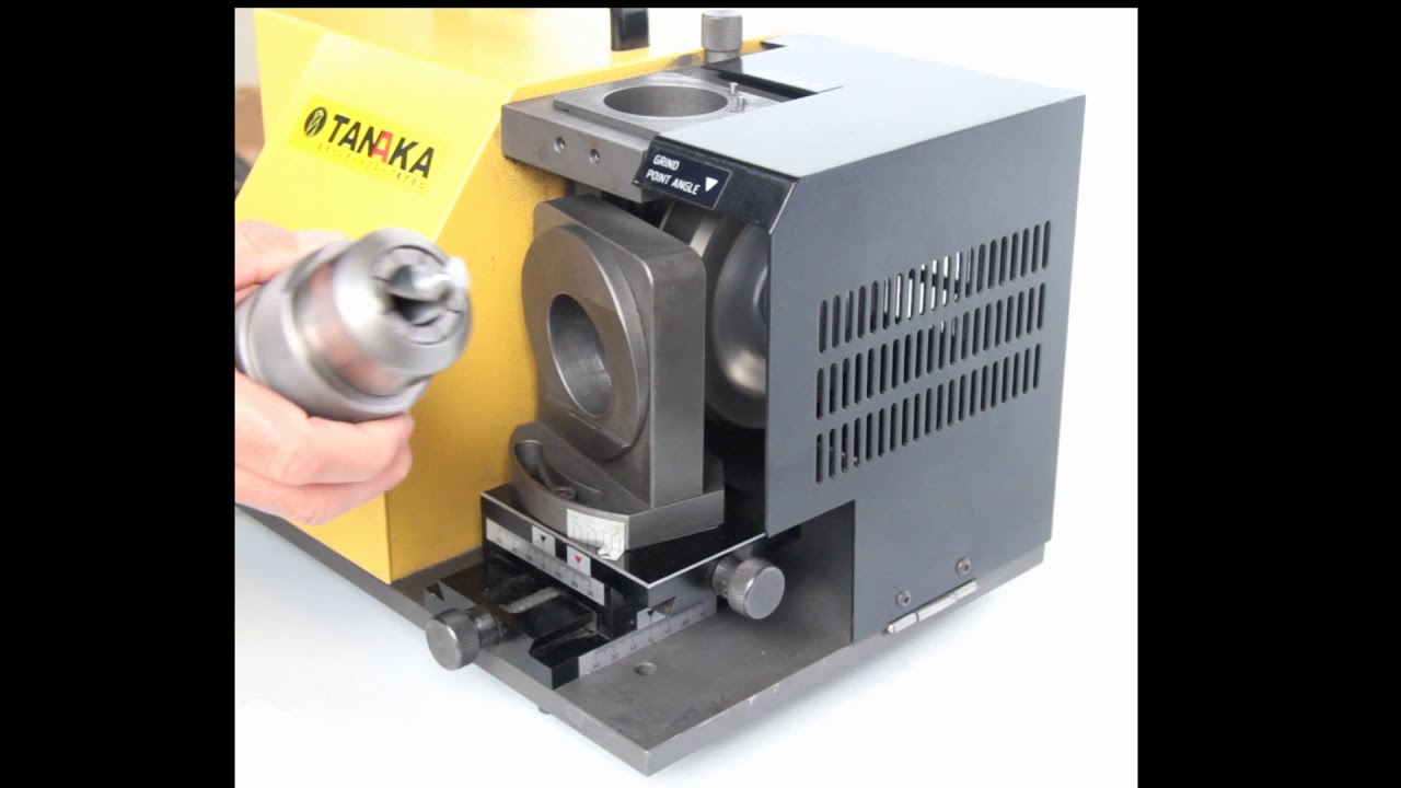 工具　研磨機　東芝　3phase induction motor　研磨屋　プロ工具 田中インポートグループ TANAKA エンドミル研磨機 PT―03AN 4180 1台