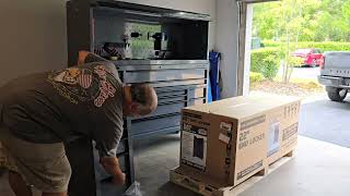 US General Series 3 Tool Box 2 huge Upgrades, 22 inch End Locker & 15 in End Cabinet Harbor Freight